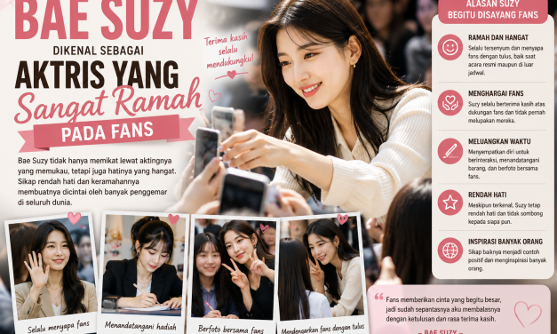 Bae Suzy Di Kenal Sebagai Aktris Yang Sangat Ramah Pada Fans