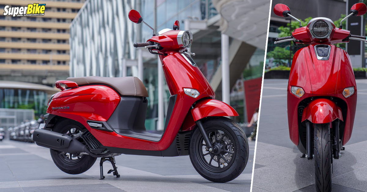 Honda Giorno Skuter Ideal Dengan Sentuhan Elegan