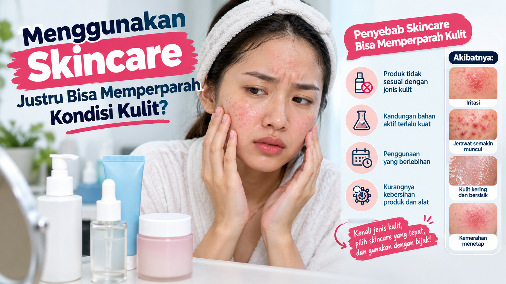 Menggunakan Skincare J