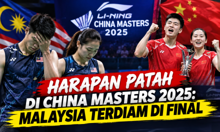 Harapan Patah Di China Masters 2025: Malaysia Terdiam Di Final